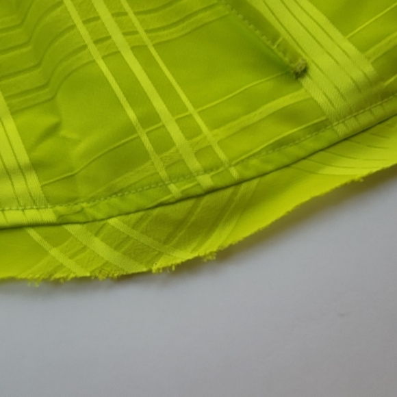 "NWT** RACHEL RACHEL ROY‎ "APRIL" LIME GREEN adjustable strap front tie Camisole - Picture 5 of 9
